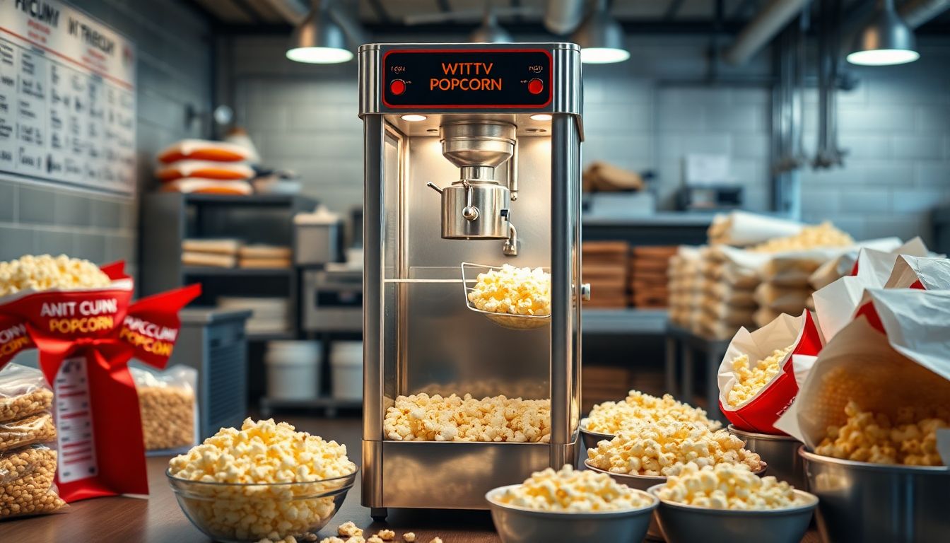 Maquina para Hacer Palomitas con Aire