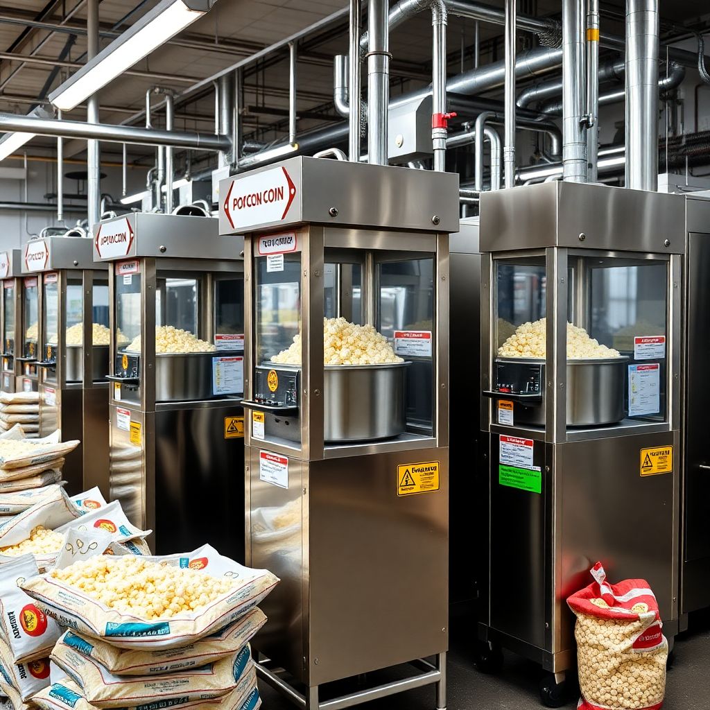 Maquinas para Hacer Palomitas Industrial