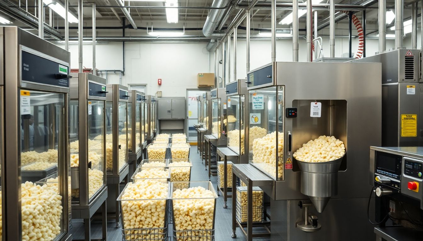 Maquinas para Hacer Palomitas Industrial